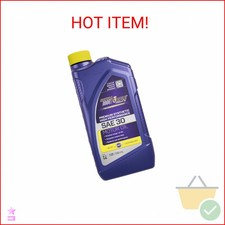 Royal Purple 01030 SAE 30 Heavy Duty High Performance Synthetic Motor Oil - 1 Qu