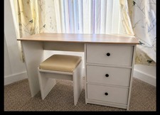 Vanity Dressing Table with Stool