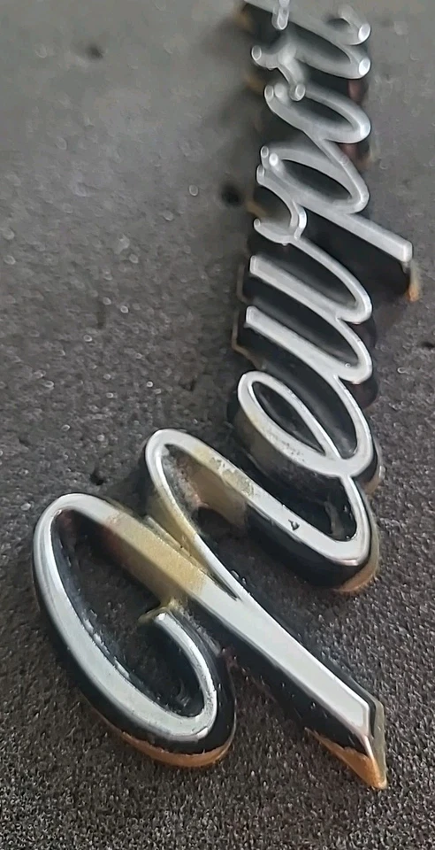 Chrysler Newport Fender Emblem, Nameplate Mopar# 2605362 - Image 2 of 4