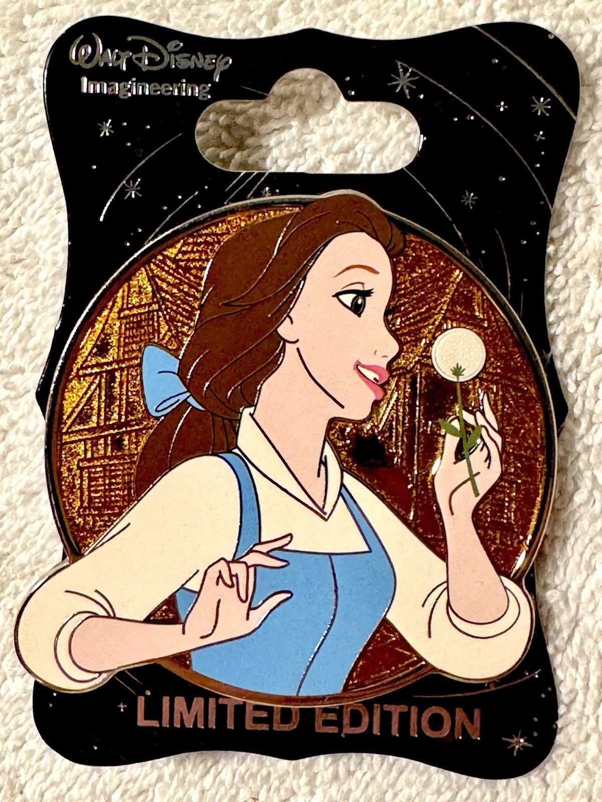 New ListingBelle Profile - WDI Disney Heroines LE 250 Princess Pin Beauty And The Beast