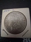 1884 $1 Morgan Silver Dollar