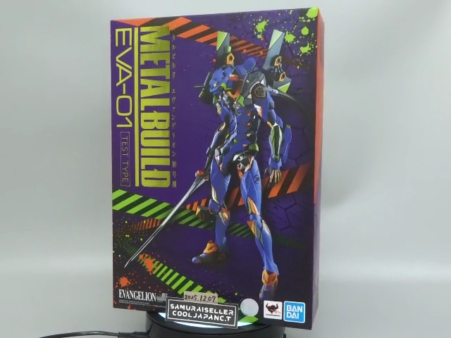 L BUILD エヴァンゲリオンEVA-01 TEST TYPE Bandai Metal Build Evangelion EVA-01 Test Type Action Figure from