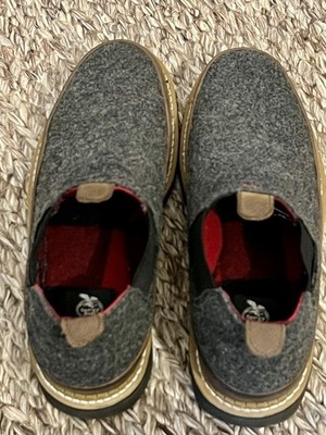 Georgia Boot | Pendleton Romeo Work Shoes 13 Charcoal Wool Excellent Collector