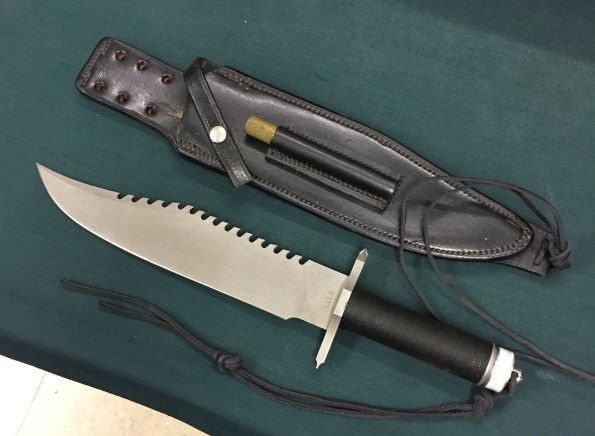 Jimmy Lile Rambo The Miission Survival knife