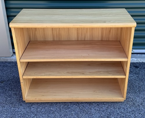 Vintage 1970s Jack Cartright for Founders Furniture Light Elm Wood Shelf