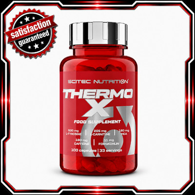 THERMO X - 100-200 Capsules - Big support faster calorie burning and fat loss