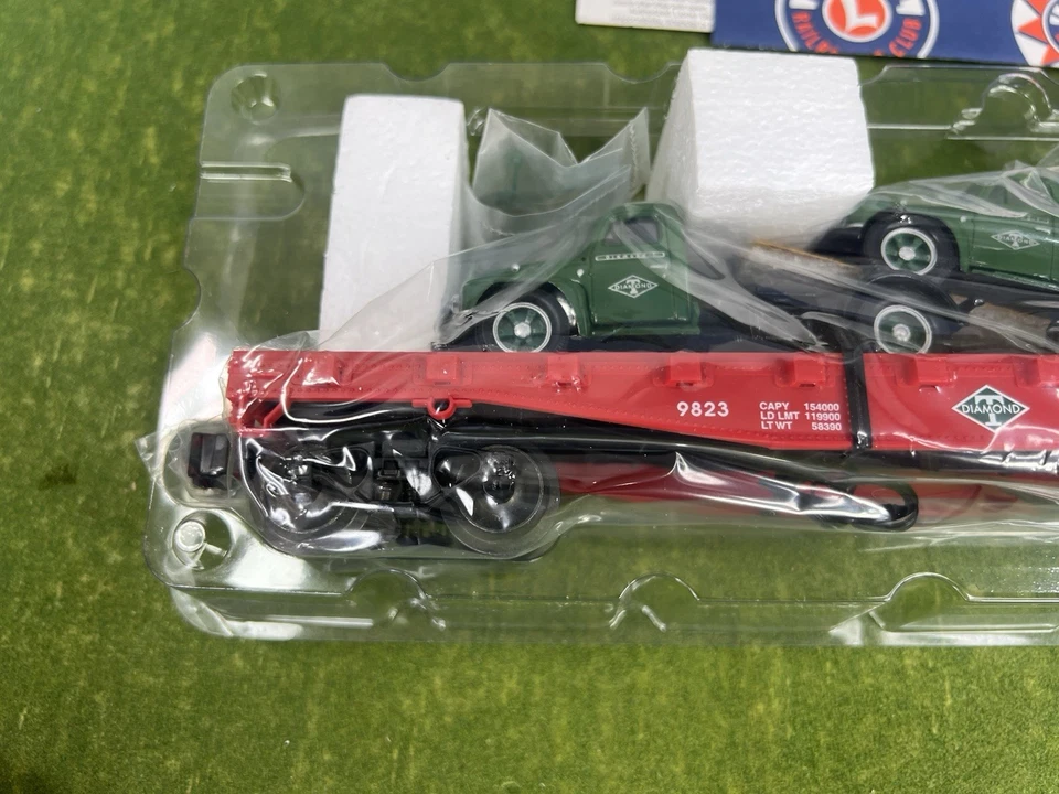 LIONEL 6-17534 2-CORGI DIE-CAST DIAMOND T FLAT TRUCKS SCALE SIZE 1:48 NEW IN BOX - Image 4 of 4