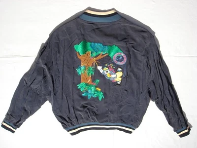 Sport Ice / Iceberg Tropics Golf Seidenjacke 1991 Selten RAR NEU - Bild 1 von 4