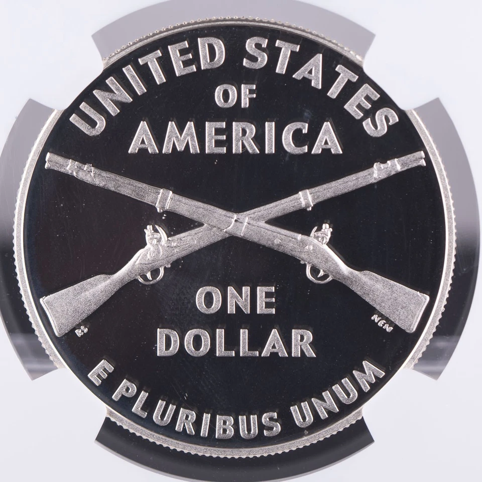 Certified 2012-W Silver $1 NGC PF69 Ultra Cameo Early Releases Infantry - Image 4 of 4