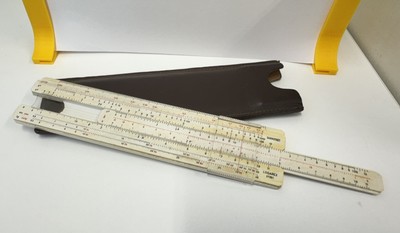 Logarex 27302 Vintage Rechenschieber Tschechoslowakei 70er Jahre Zeichnung