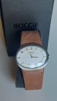 BOCCIA Titanium Quarz Titan Uhr 