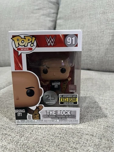 Funko Pop! Vinyl: WWE - The Rock - Entertainment Earth (Exclusive) #91