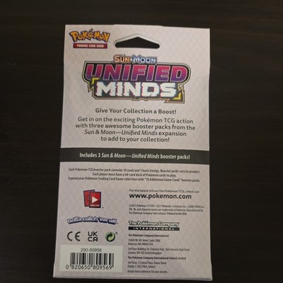unified minds booster box ebay Pokmon TCG: Sun & Moon: Unified Minds