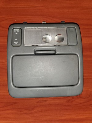 OEM 99-03 Lexus RX300 Overhead Console Dome Light Sunroof Switch Storage Gray