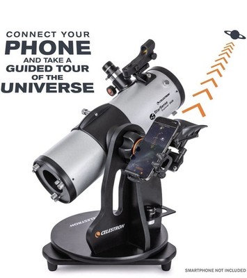 Celestron StarSense Explorer 114mm Tabletop Dobsonian Telescope