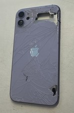 Coque originale Apple iPhone 11 cadre vitre cassée pour reconditionné violet ...