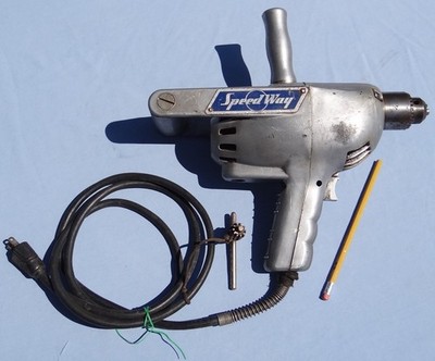 Vintage Heavy Duty AC/DC ½  Speed Way Speed Drill 400 TESTED Works Great
