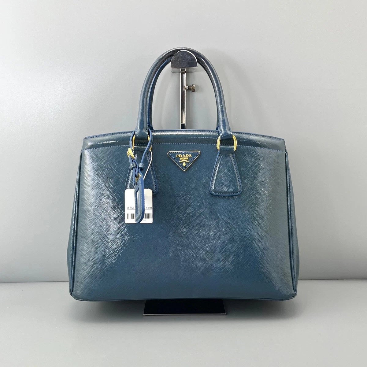 PRADA Satchel/Top Handle Bag Blue Bags & Handbags for Women for