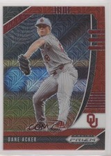 2020 Panini Prizm Draft Picks Red Mojo Prizm Dane Acker #PDP127 0z8z