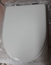 Sedile wc coprivaso per Kerasan vaso Ritmo 38-40 x 32 cm con cerniere regolabili