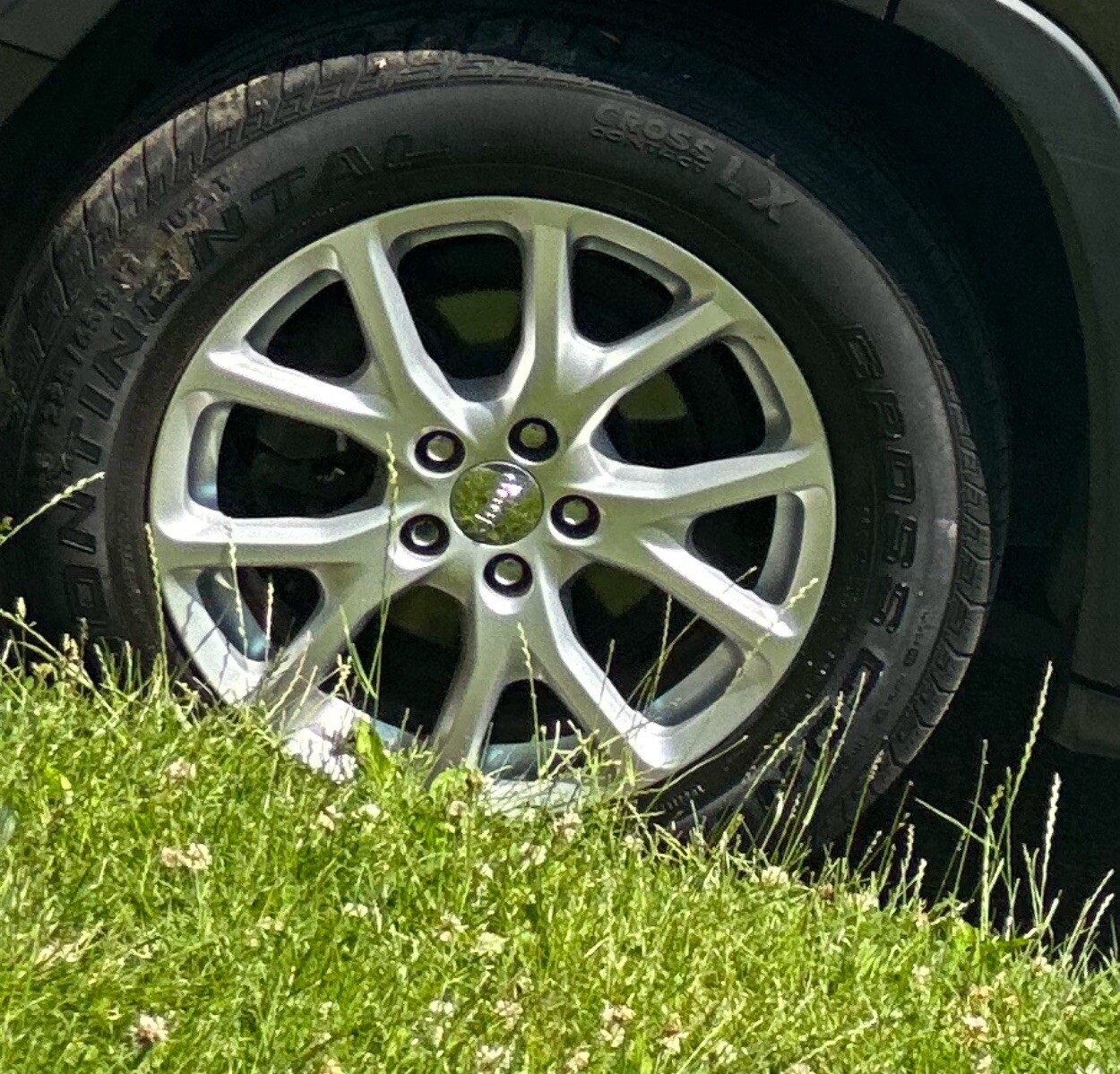 2014-2016 Jeep Cherokee 17x7 Silver Painted Wheel 1UT90GSAAA