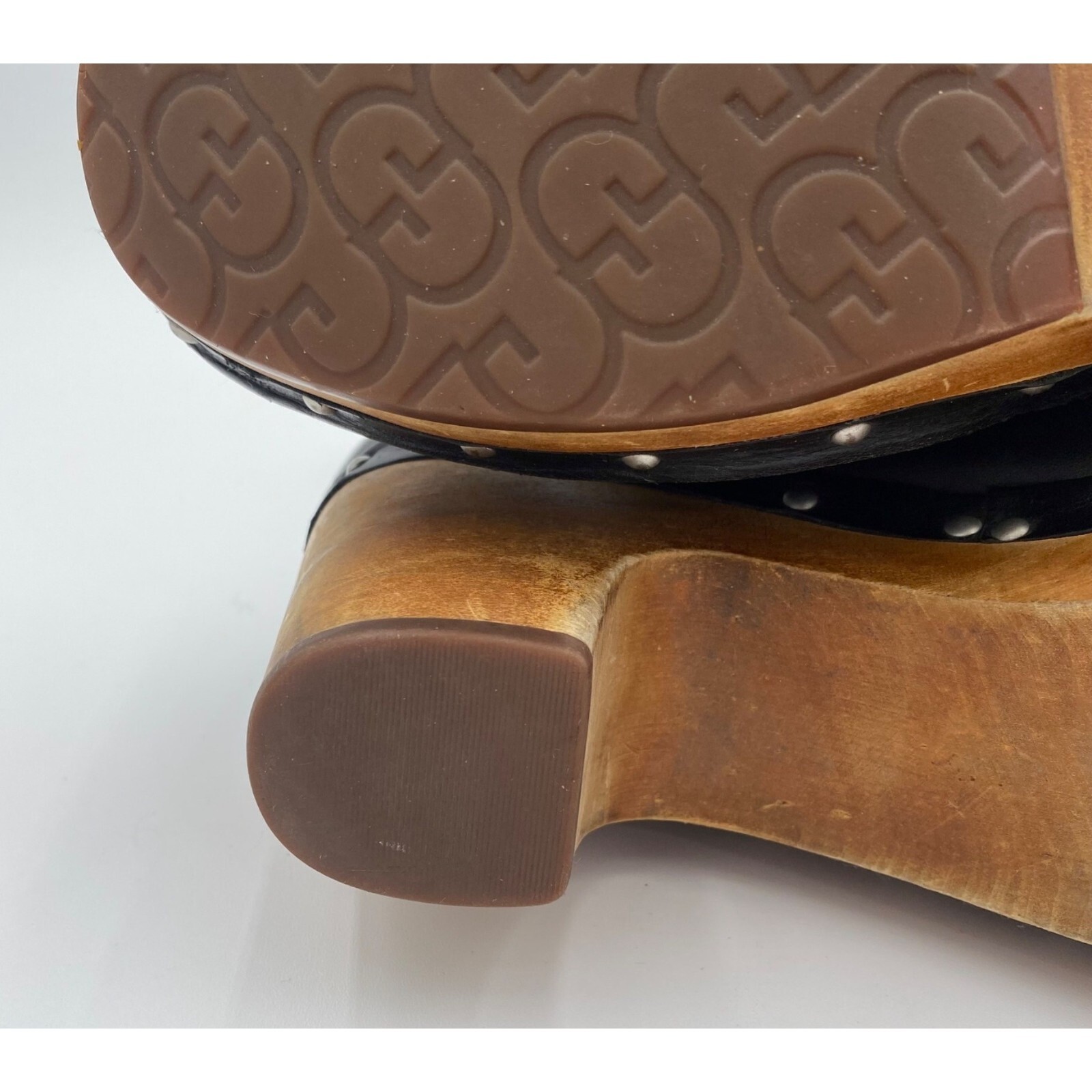 UGG Australia Black Leather Solid Casual Size 7 B… - image 13