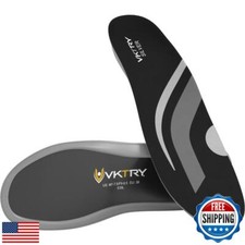 VKTRY Silver Performance Insoles, Carbon Fiber Composite Inserts for Everyday
