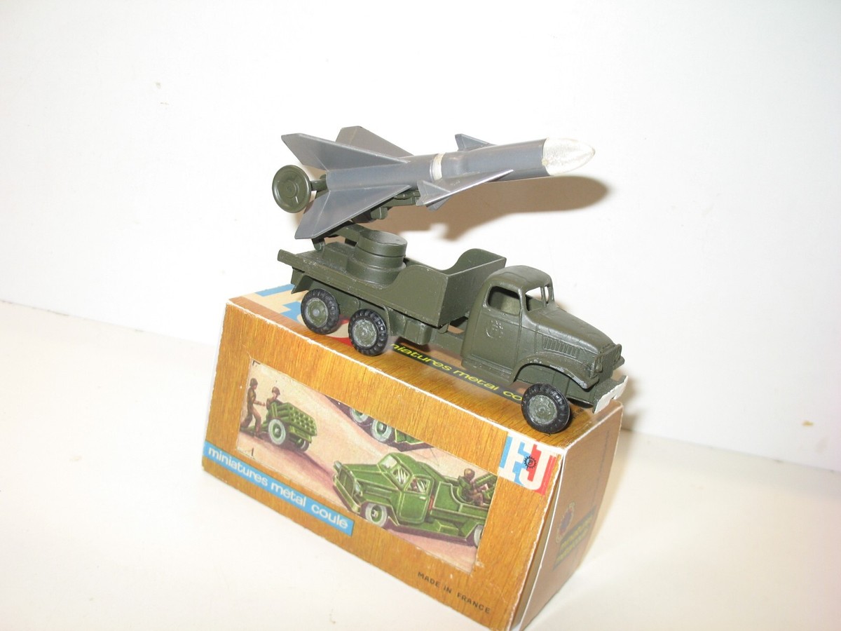 France Jouet - Camion GMC Lance-fusée Militaire - Version CCCP - 1:43 - Métal