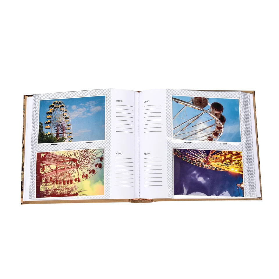 2 álbumes de fotos vintage Arpan EuropeanTravel Memo para 200 fotos 4' x 6' - FB200 Foto 4 de 4