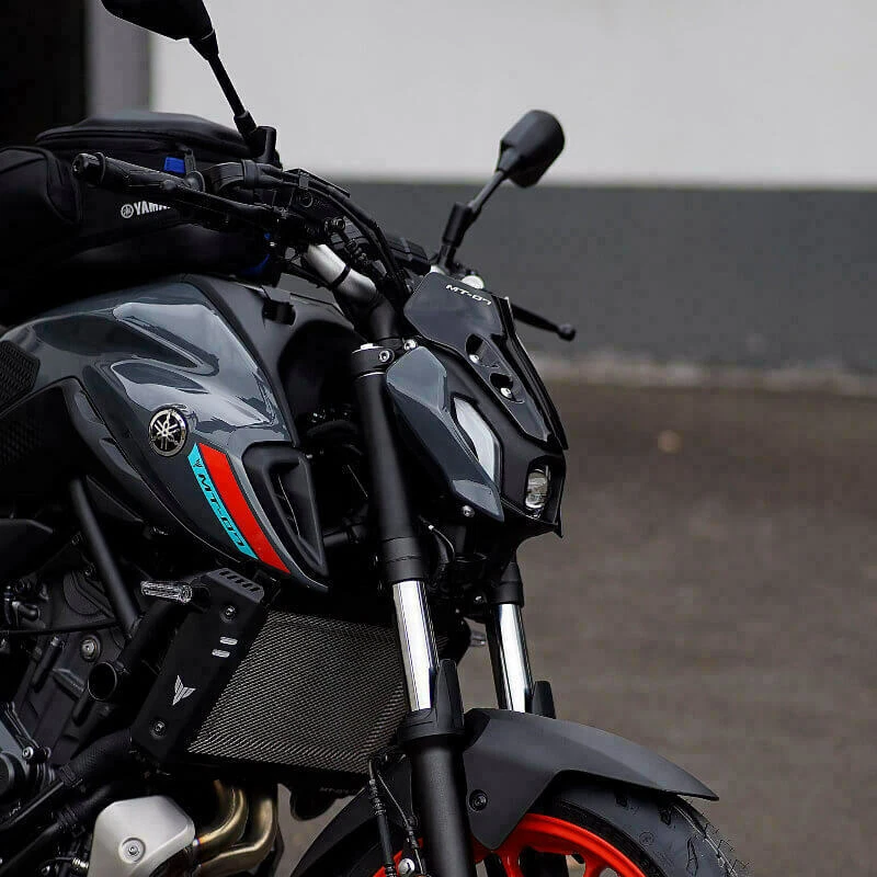 SCHERMO CUPOLINO FUME SPORT ORIGINALE YAMAHA MT07 SP 2021 CON LOGO - Immagine 4 di 4