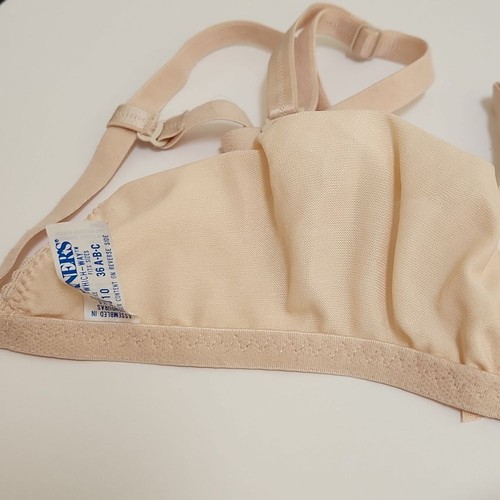 Vintage Warners Any Which Way Bra Sz 36 A B C Cups Convertible Item 1010 Nude - Picture 8 of 11