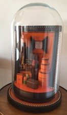 Vanité sous globe HERMES PARIS 24 Faubourg Saint-Honoré Haute couture RARE DECO