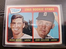 1965 Topps - High # #593 John Sullivan, Jackie Moore (RC)