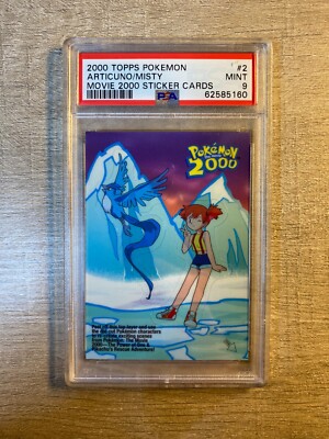 Topps Pokemon the Movie 2000/ タイトルロゴフィルム Pokemon TOPPS 2000 the movie - Complete sticker set 10/10