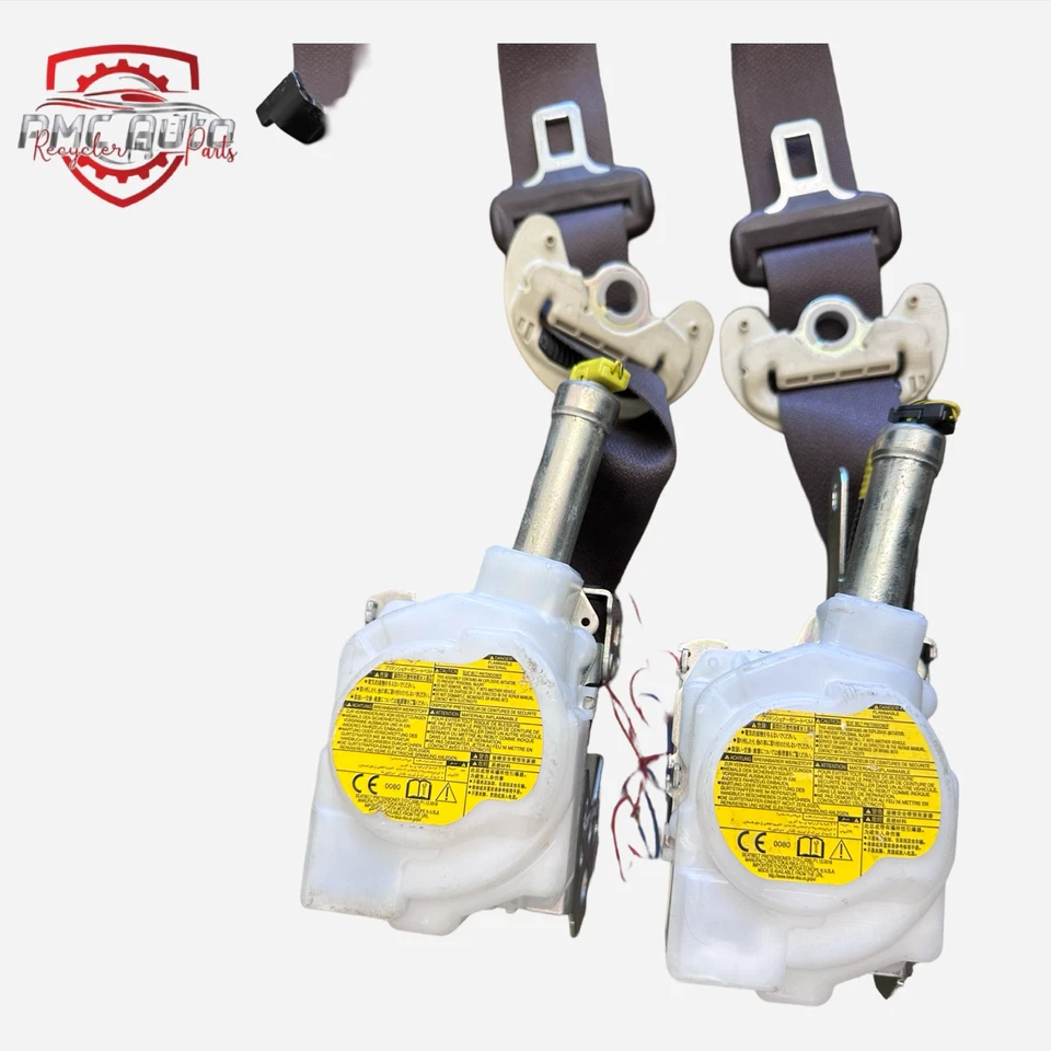 2016-2022 Lexus RX350 & RX350L Front Left & Right-side Seat Belts OEM (RED) - Image 4 of 4