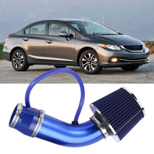 Cold Air Intake Filter Induction Pipe Power Flow Hose Kit For Honda Civic 99-20