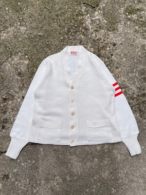 1950's/1960's Stadium Shaker Sweater Varsity Knit Cardigan Sweater