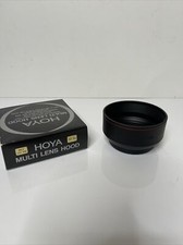 HOYA 62mm Multi Lens Hood - NOS, collapsible, rubber