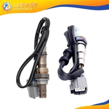 2pcs 1 Front & 1 Rear Air Fuel Ratio O2 Oxygen Sensor For 04-08 Acura TSX 2.4L