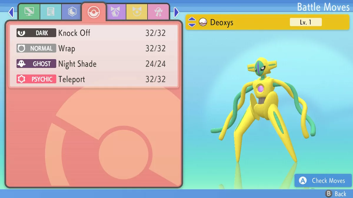 Pokemon SHINY DEOXYS W