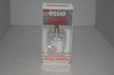 Essie Gel Setter Gel Like Color & Shine Top Coat .46oz New Boxed