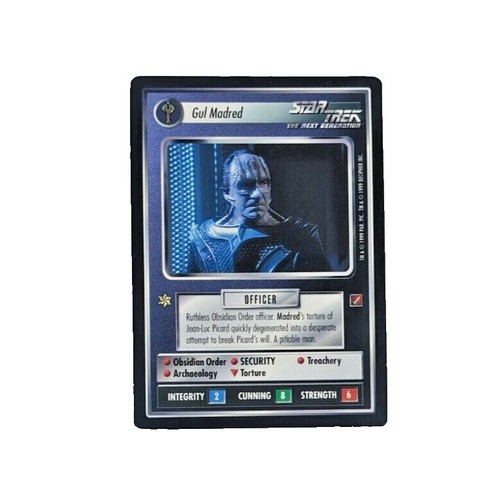 Star Trek CCG 1E DS9 AAMIN MARRITZA Rare Card NEVER PLAYED | eBay