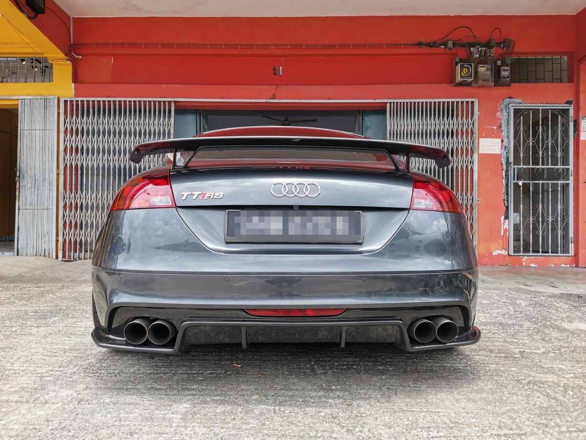 Fit For Audi TTS/TTRS MK2 8J Carbon Fiber Rear bumper Lower