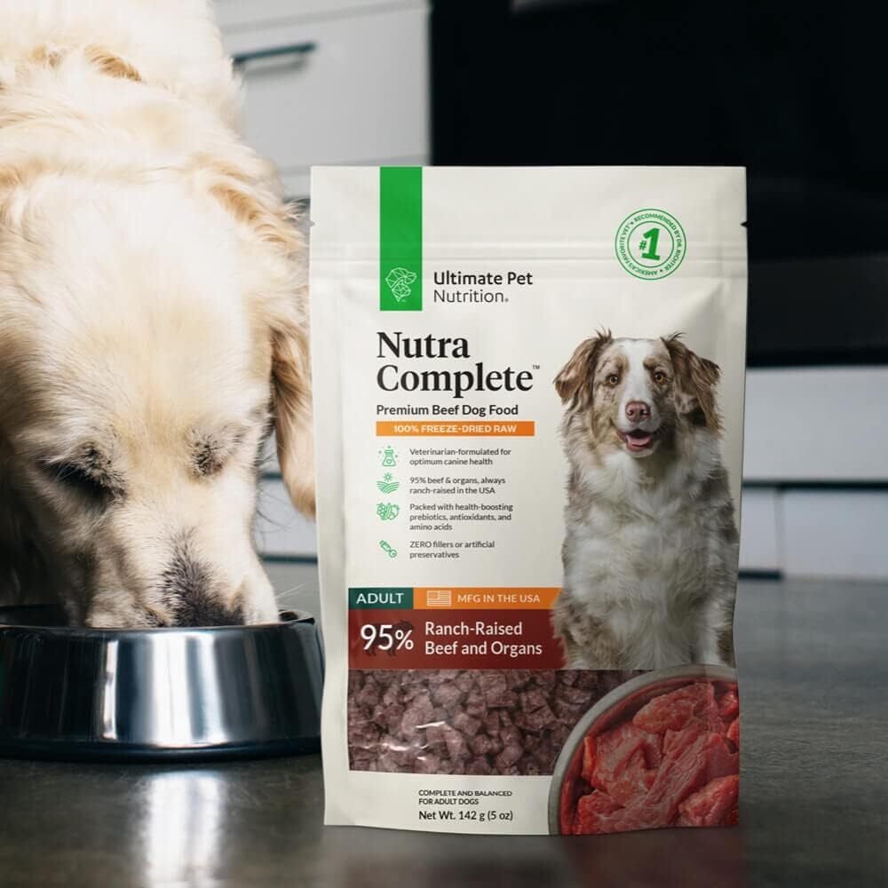 Freeze Dried Veterinarian Raw Dog Food Antioxidants and Amino Acids (Beef, 5 OZ) eBay