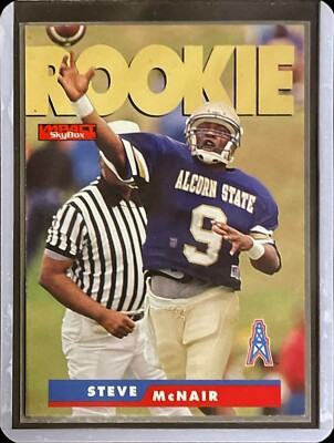 Steve McNair - Rookie - 1995 Skybox Impact #171