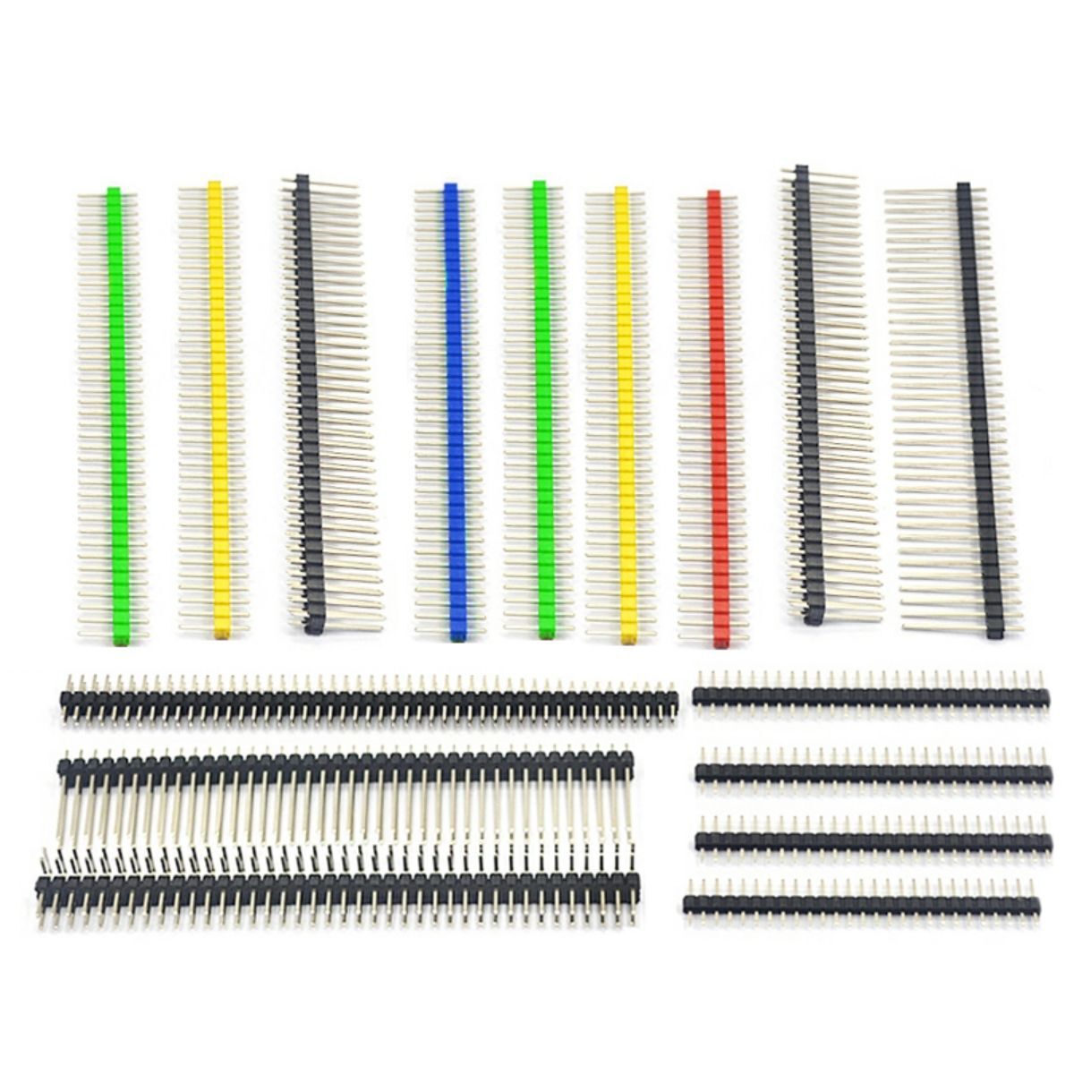1x40P-1x50P Single/Double Row Male 1.27/2.0/2.54mm Header