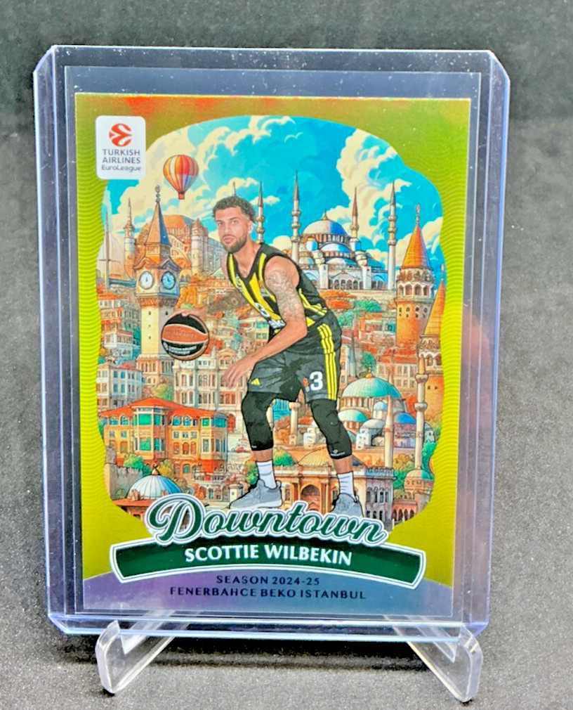 2024/25 Donruss Basketball Euroleague Downtown SCOTTIE WILBEKIN CASE HIT SSP #16