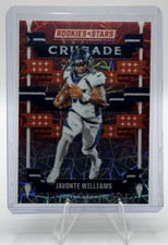 Javonte Williams 2024 Rookies & Stars Longevity Red Lazer Crusade Card# C-JWS