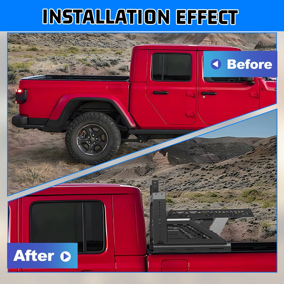 Barra deportiva antivuelco barra de plataforma para camioneta Chevy Colorado/GMC Canyon 2015-25 Foto 2 de 4