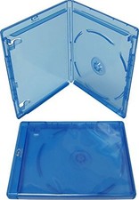 Lot Of 5 Standard Blu Ray Replacement Cases 5Pack Brand For Blu-Ray DVD Boxes